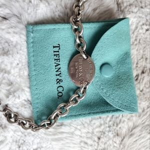 Authentic Return To Tiffany & Co. Tag Bracelet
